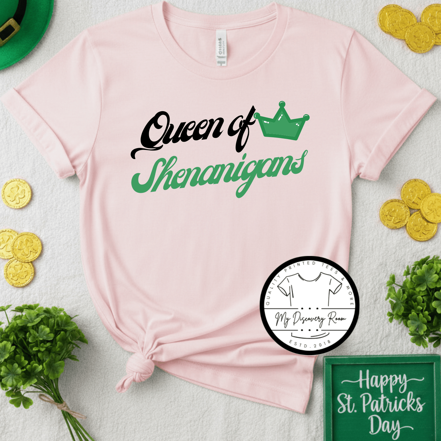 Queen of Shenanigans Graphic Tee - MyDiscoveryRoom