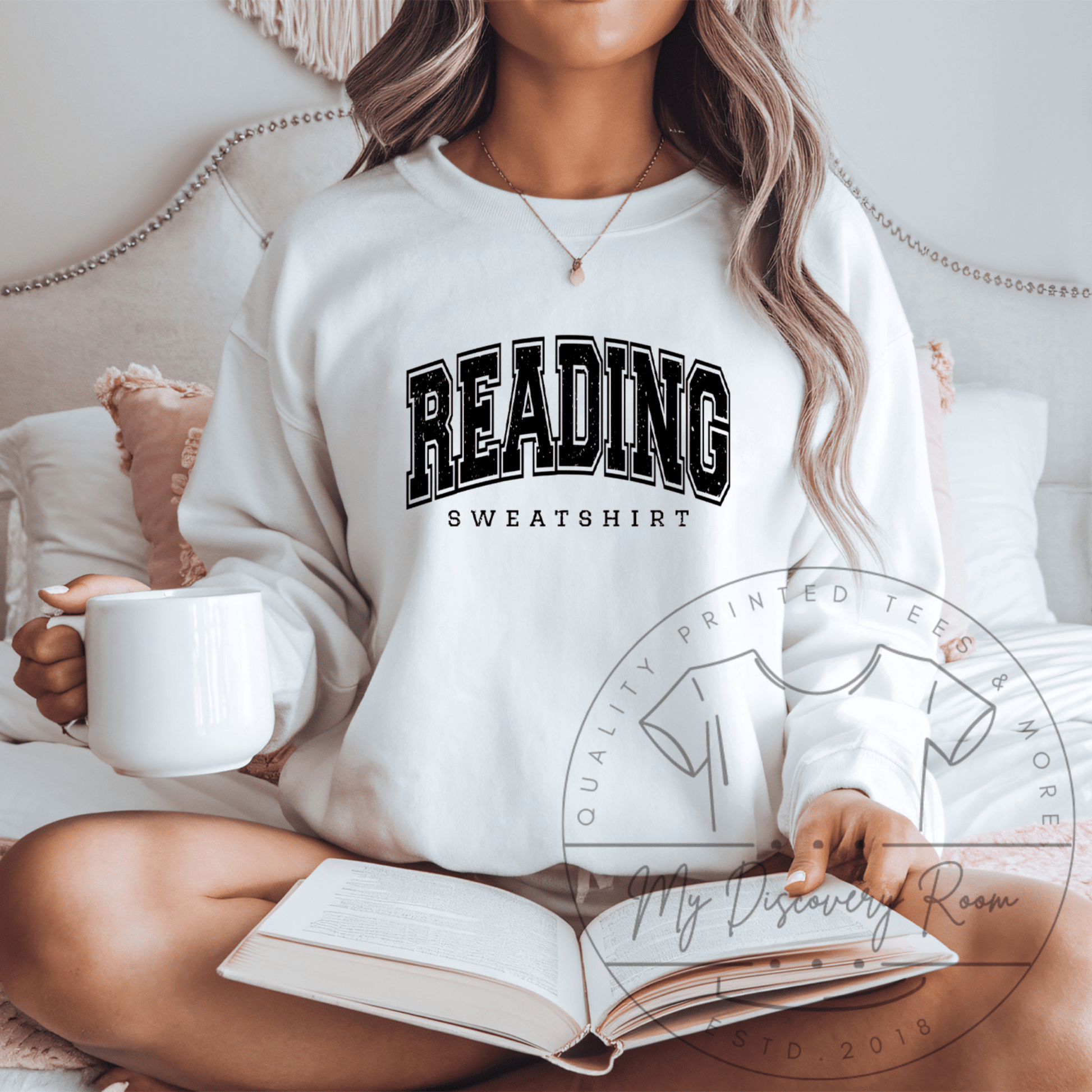 Reading Sweatshirt Graphic Tee - MyDiscoveryRoom