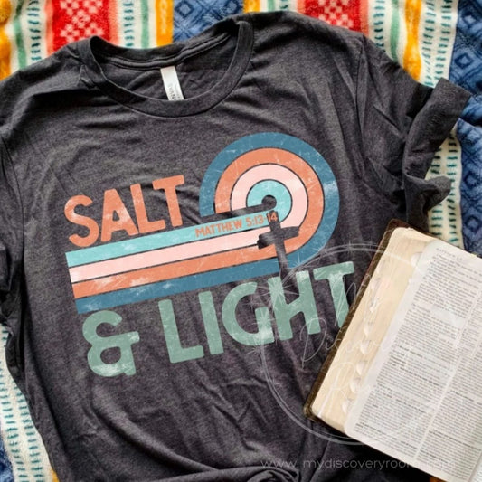 Salt & Light Matthew 5:13 - 14 Graphic Tee - MyDiscoveryRoom