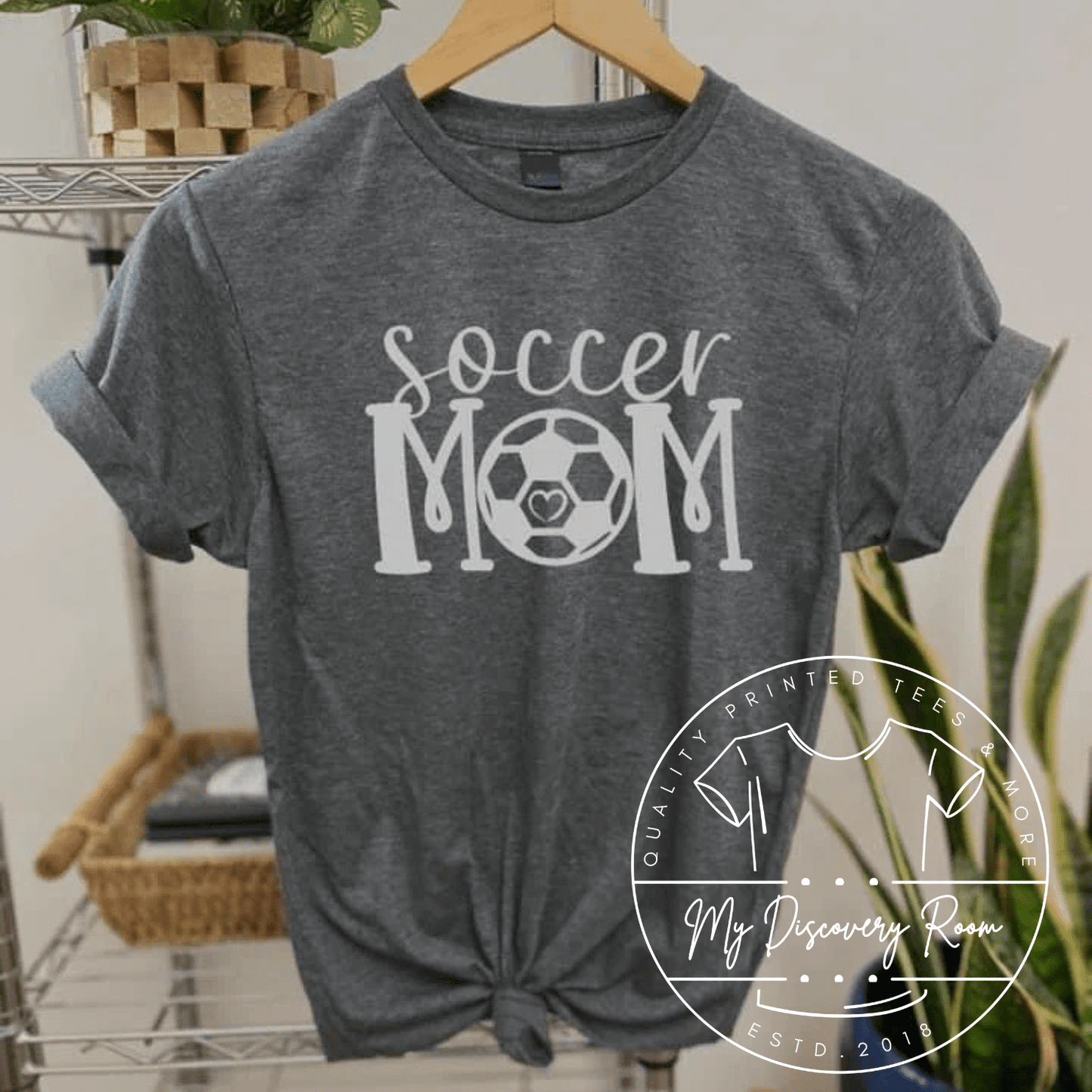 Soccer Mom Graphic Tee - MyDiscoveryRoom