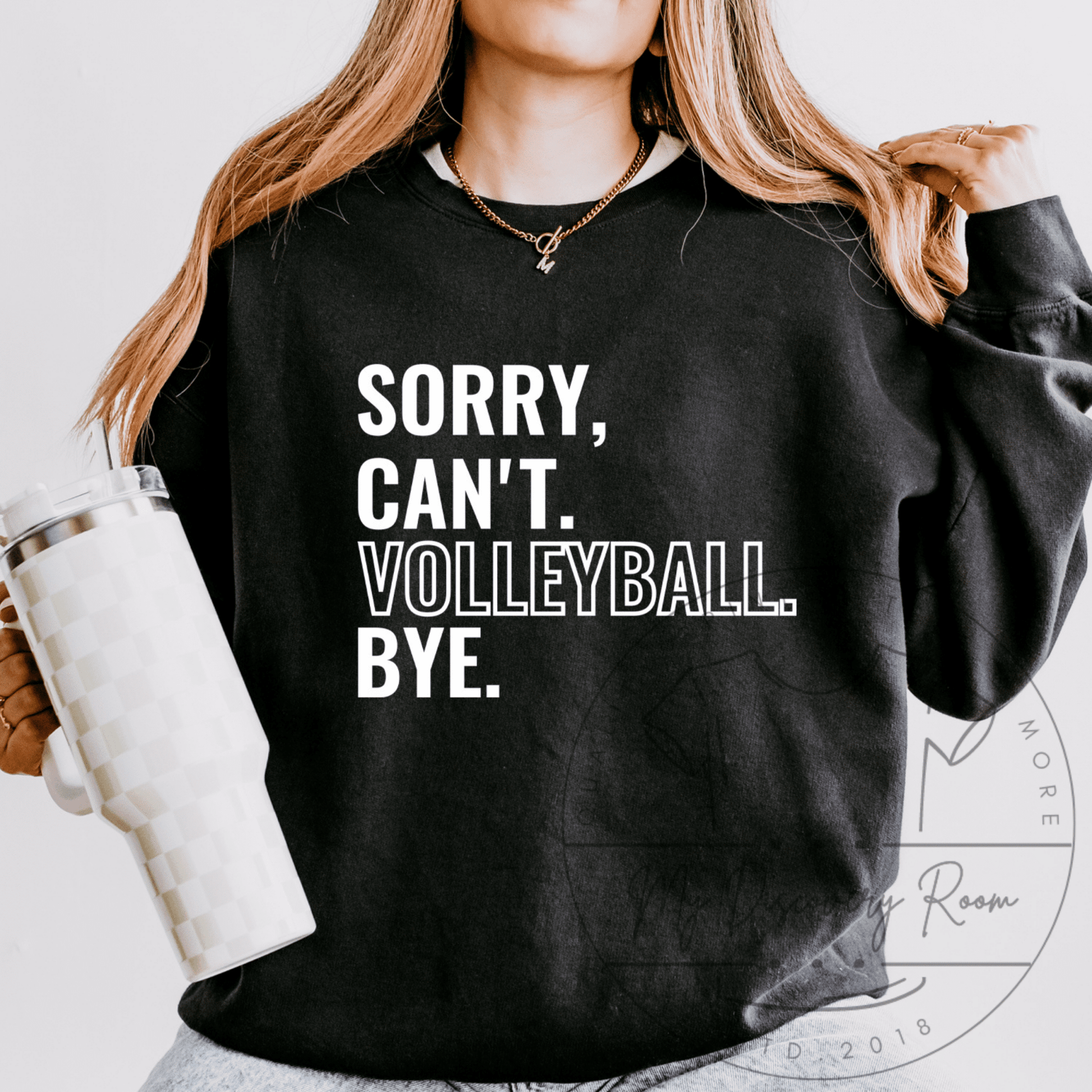 Sorry, Can't. Volleyball. Bye. Graphic Tee - MyDiscoveryRoom
