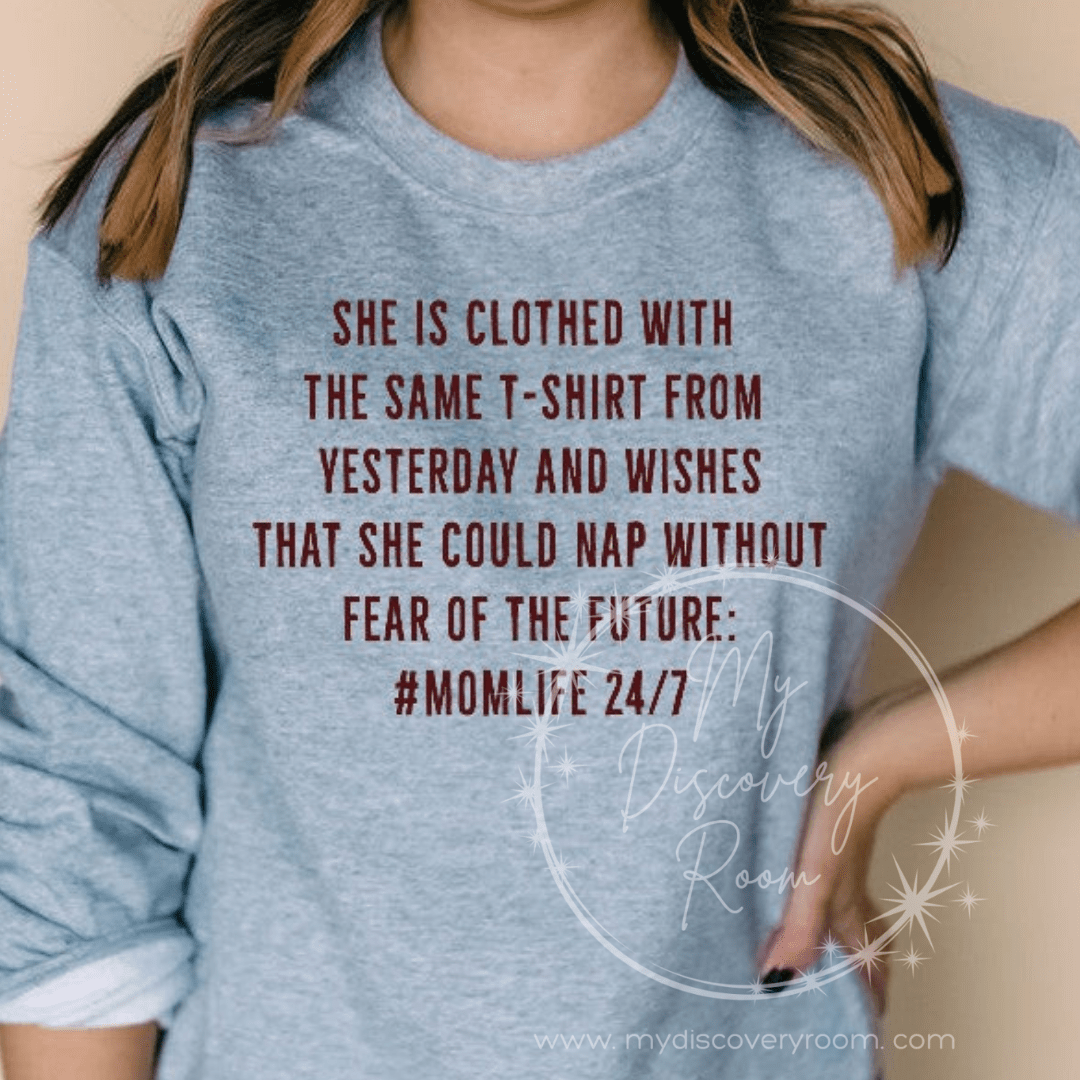 The Same T-Shirt From Yesterday momlife Graphic Tee - MyDiscoveryRoom