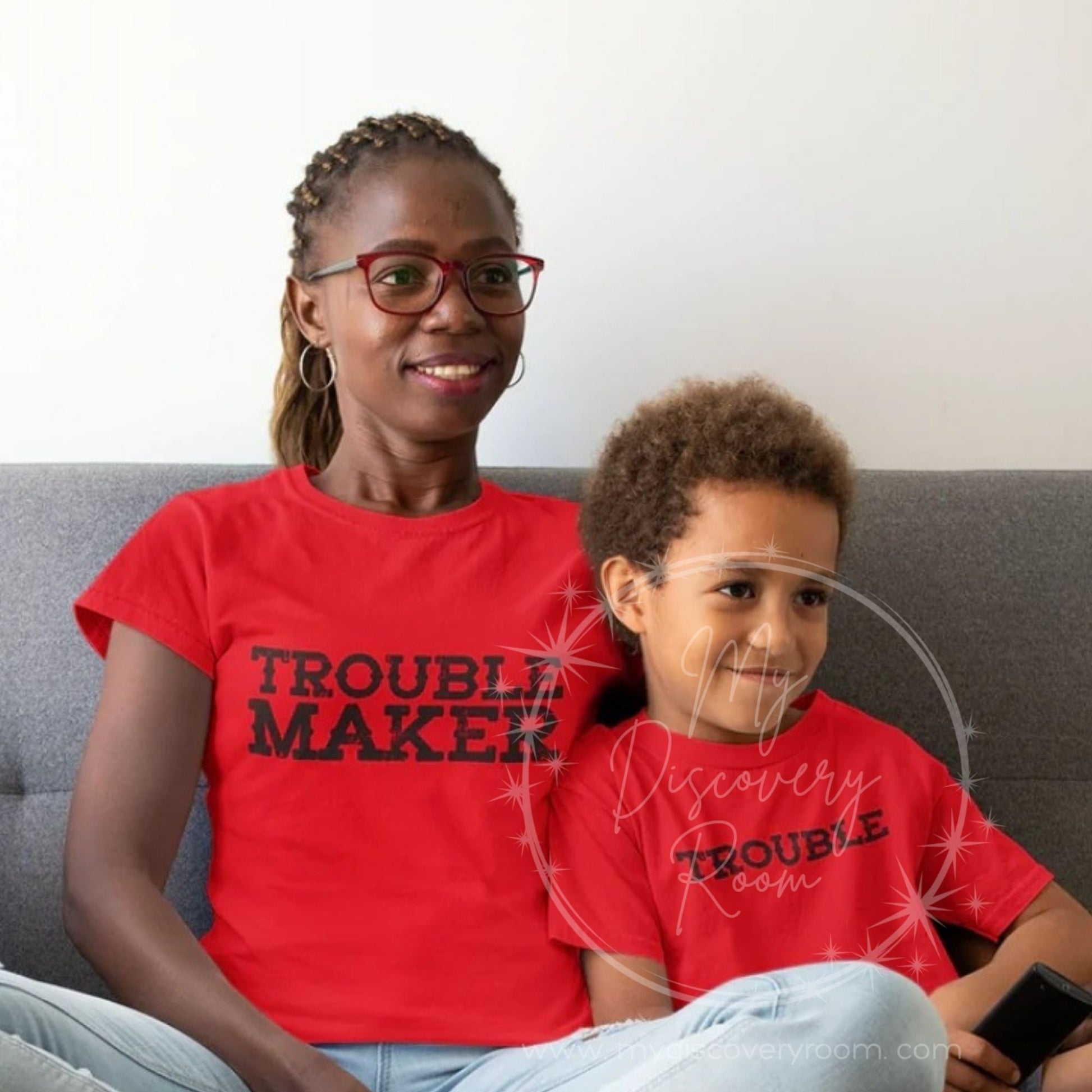 Trouble Youth Graphic Tee - MyDiscoveryRoom
