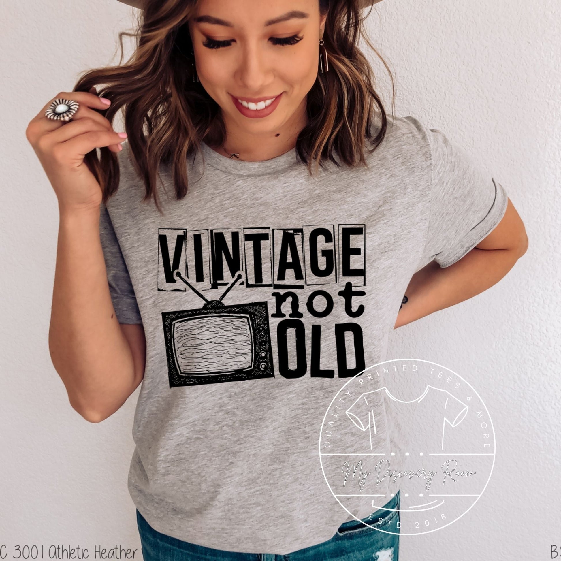 Vintage Not Old Graphic Tee - MyDiscoveryRoom