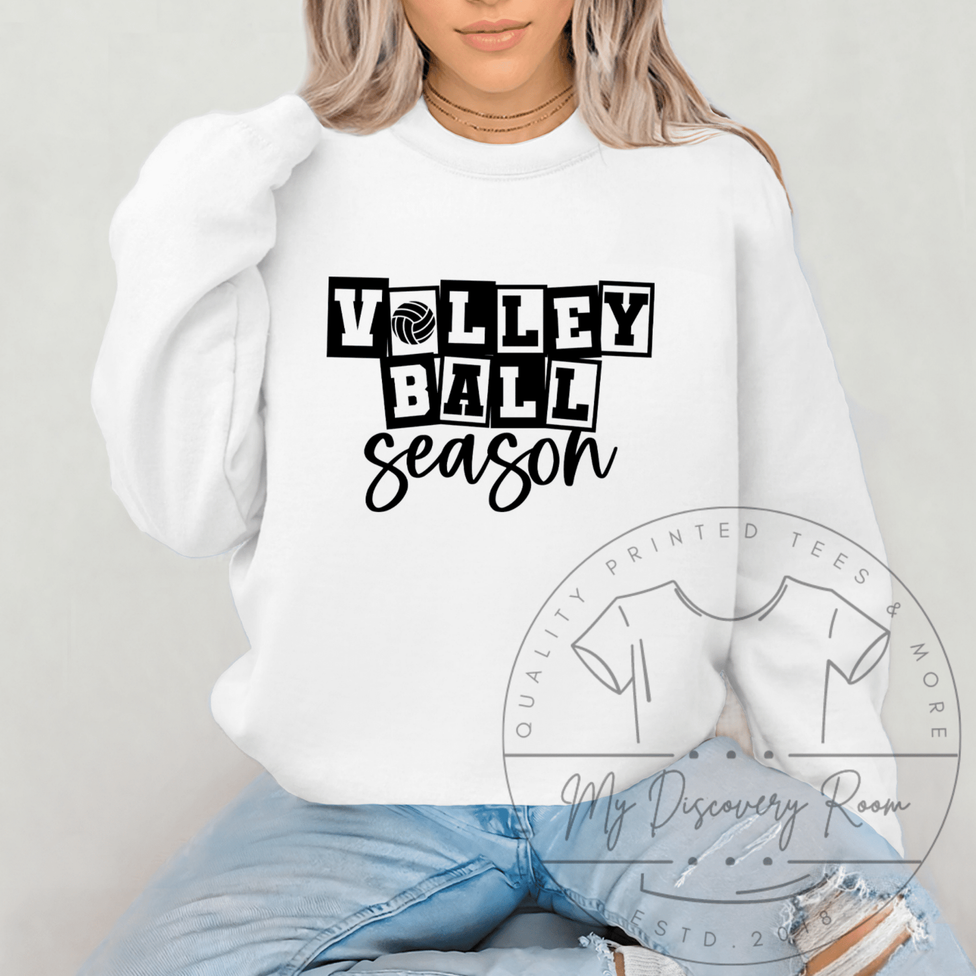 Volleyball Season. Graphic Tee - MyDiscoveryRoom