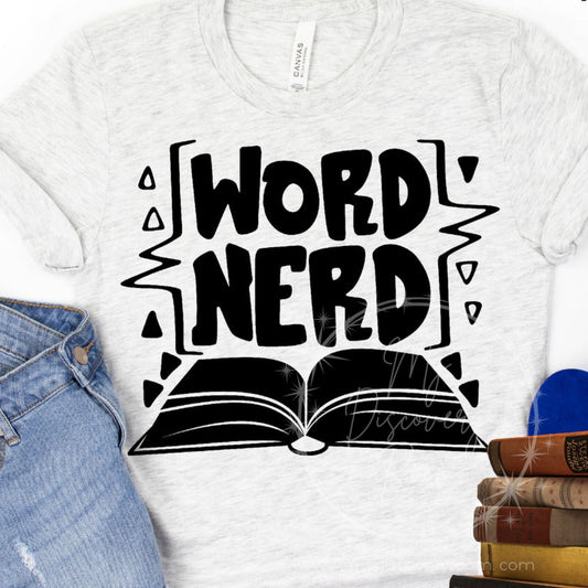 Word Nerd Graphic Tee - MyDiscoveryRoom