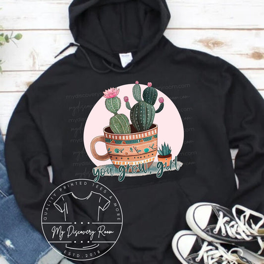 You Grow, Girl!! Graphic Tee - MyDiscoveryRoom