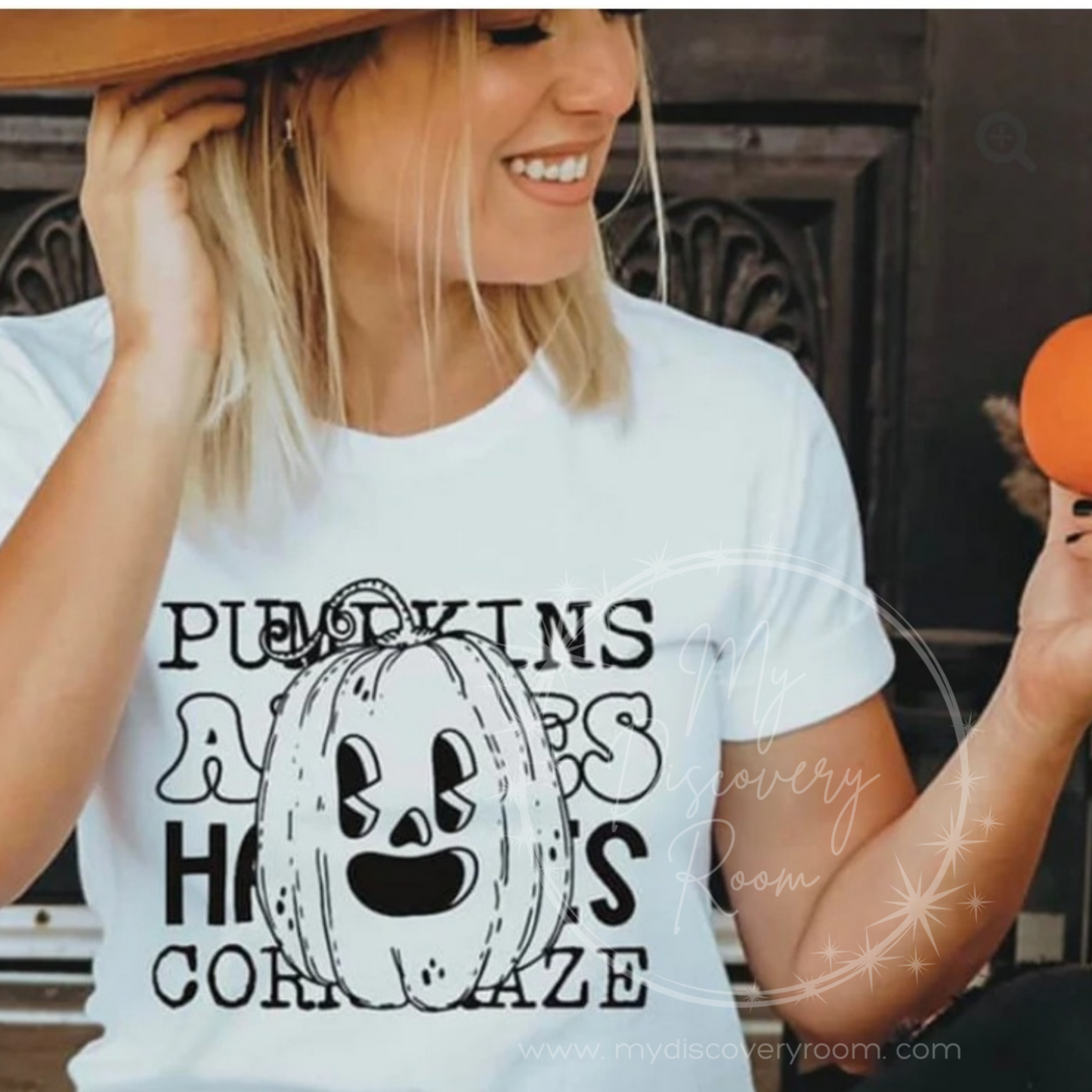 Jack O Lantern w/Fall Words Graphic Tee