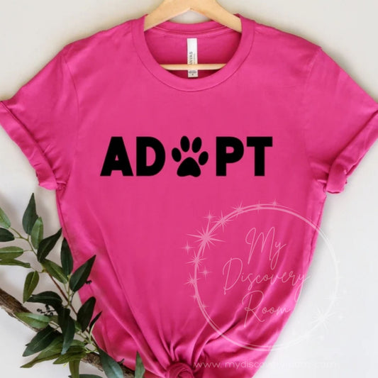 Adopt Graphic Tee - MyDiscoveryRoom