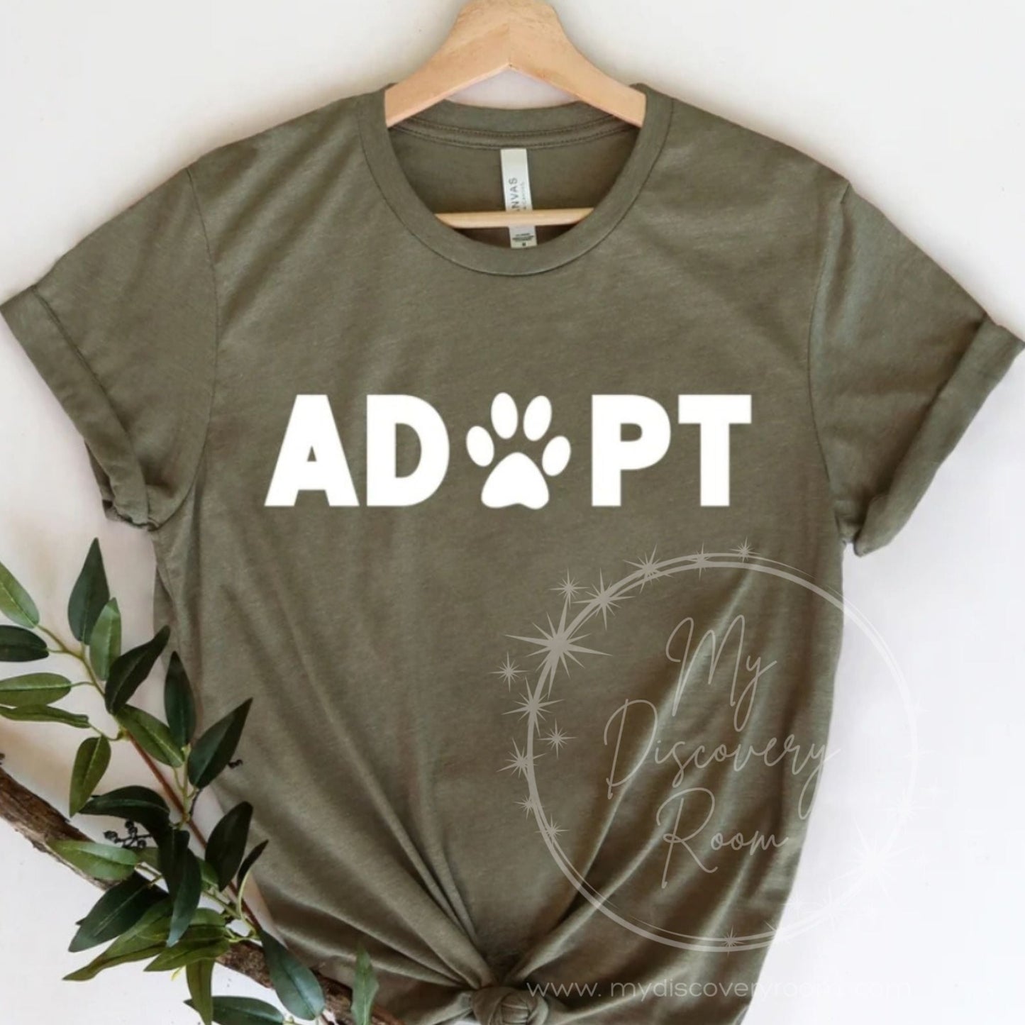 Adopt Graphic Tee - MyDiscoveryRoom