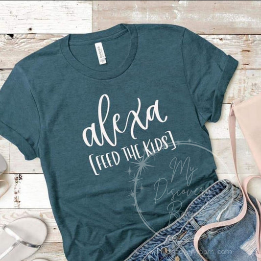 Alexa Feed The Kids Graphic Tee - MyDiscoveryRoom