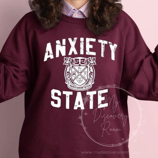 Anxiety State Graphic Tee - MyDiscoveryRoom