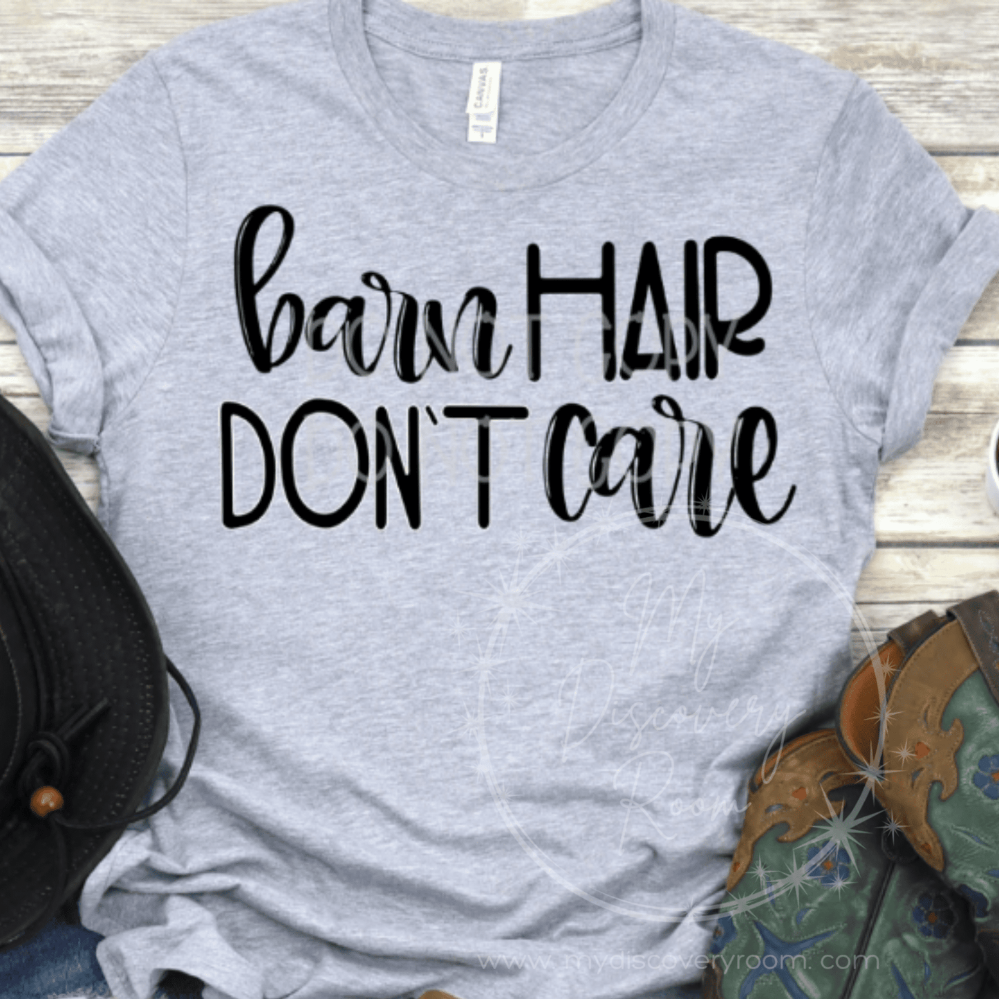 Barn Hair Don't Care Graphic Tee - MyDiscoveryRoom