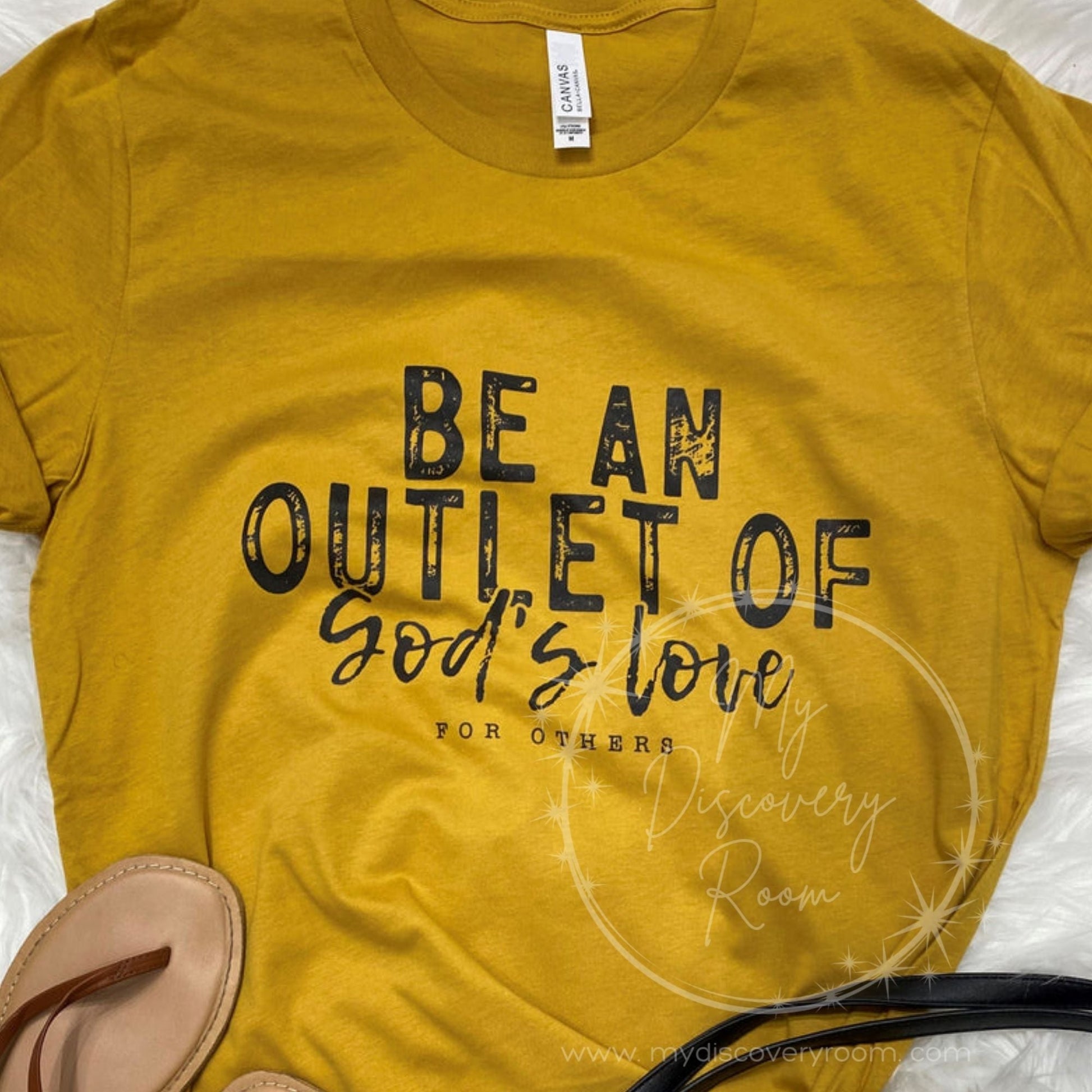 Be An Outlet Of God's Love Graphic Tee - MyDiscoveryRoom