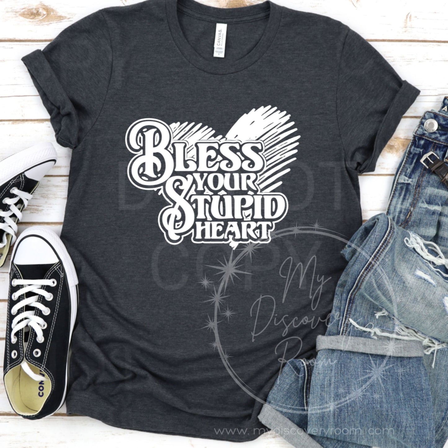 Bless Your Stupid Heart Graphic Tee - MyDiscoveryRoom