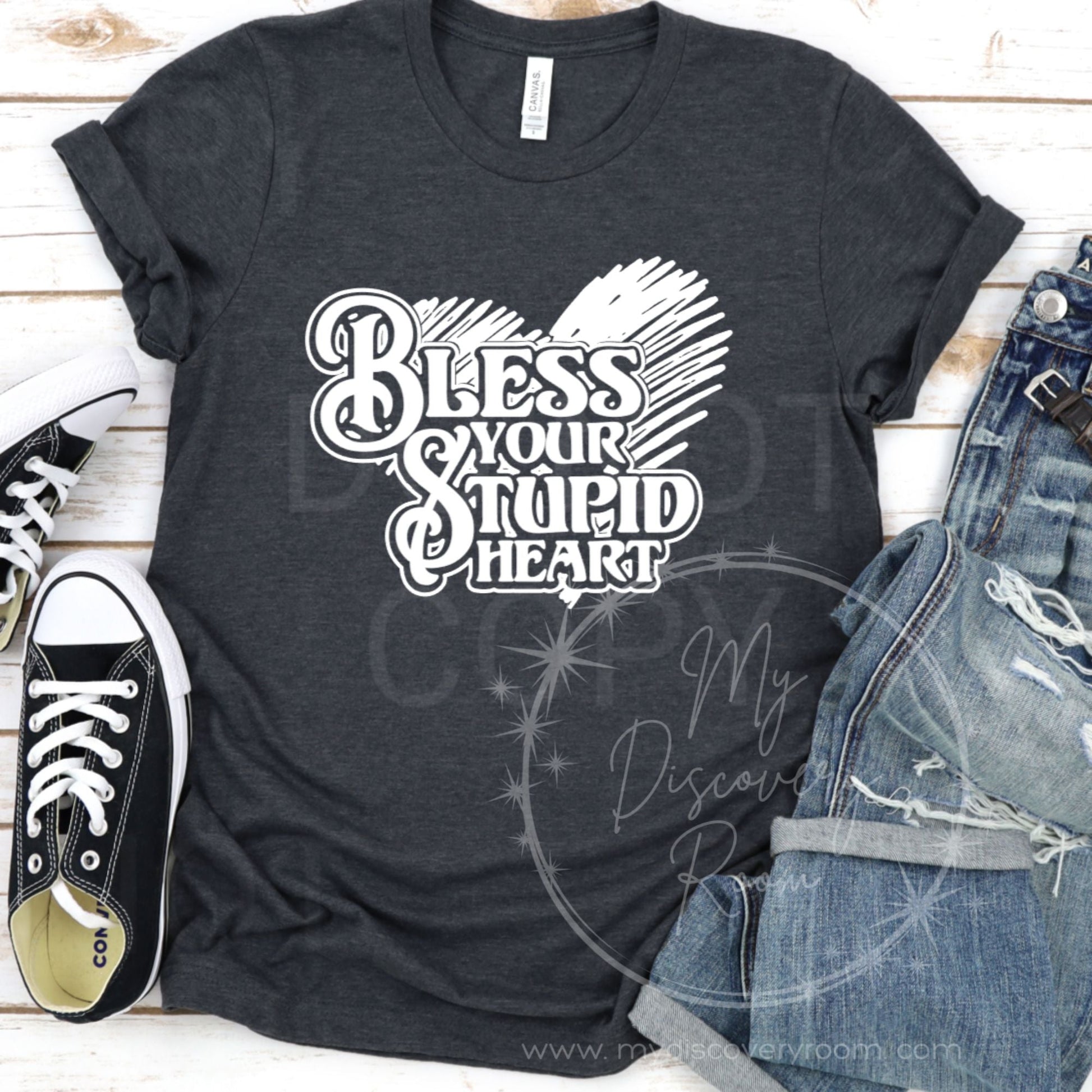 Bless Your Stupid Heart Graphic Tee - MyDiscoveryRoom