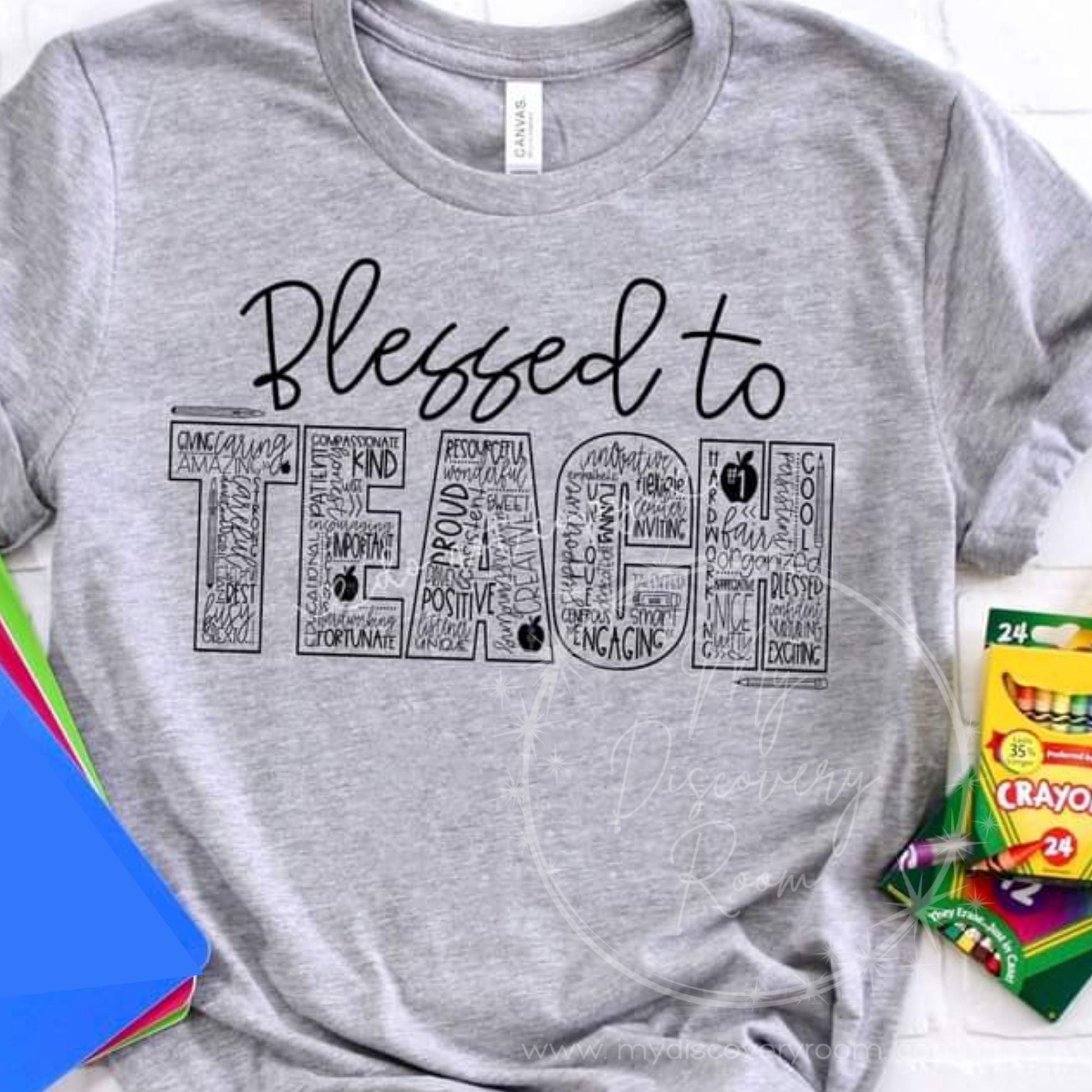 Blessed to Teach Graphic Tee - MyDiscoveryRoom