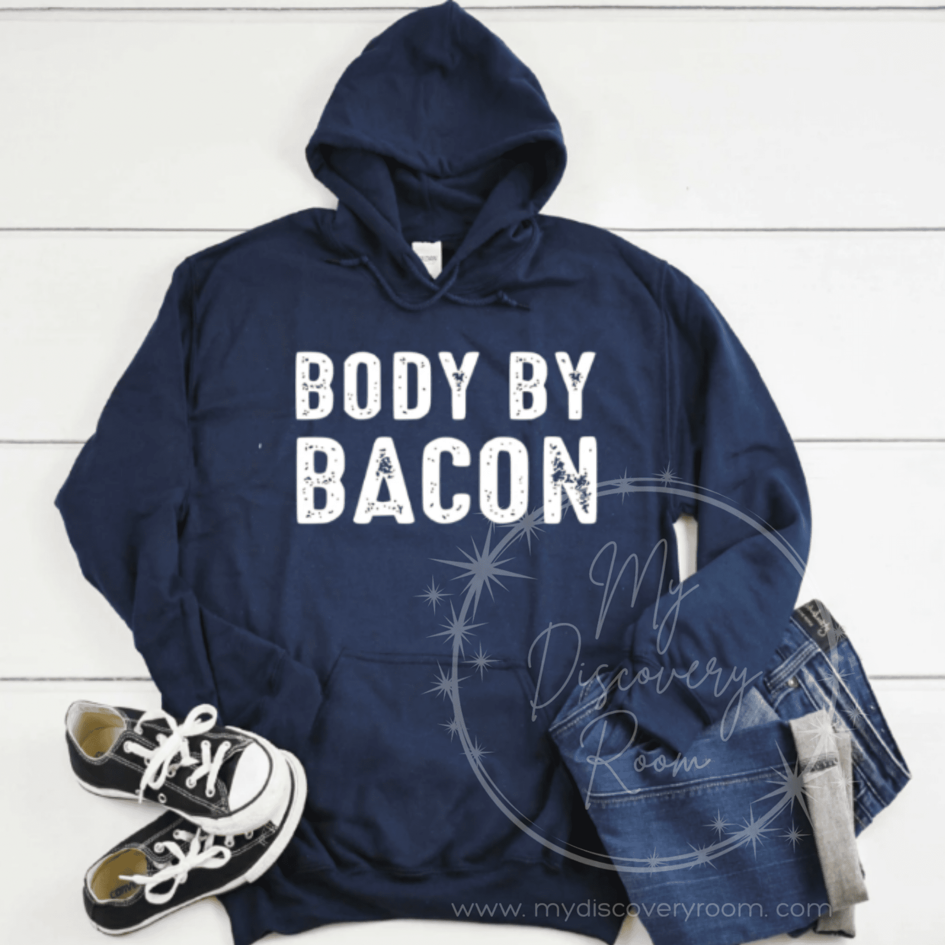 Body By Bacon Graphic Tee - MyDiscoveryRoom