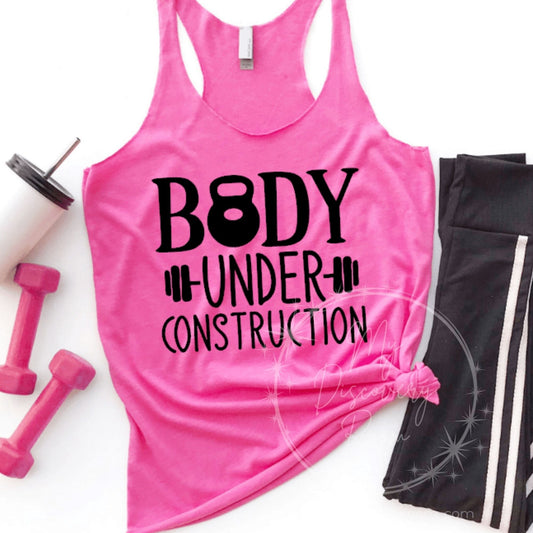 Body Under Construction Graphic Tee - MyDiscoveryRoom