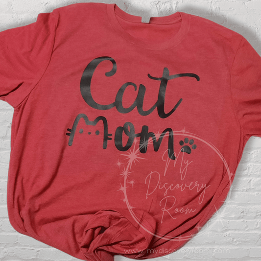 Cat Mom Graphic Tee - MyDiscoveryRoom