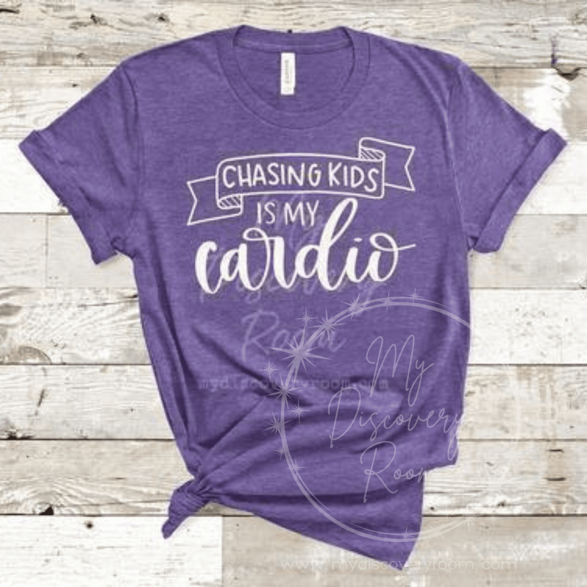 Chasing Kids is my Cardio Graphic Tee - MyDiscoveryRoom
