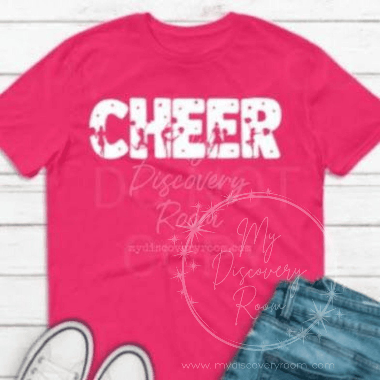 CHEER Graphic Tee - MyDiscoveryRoom