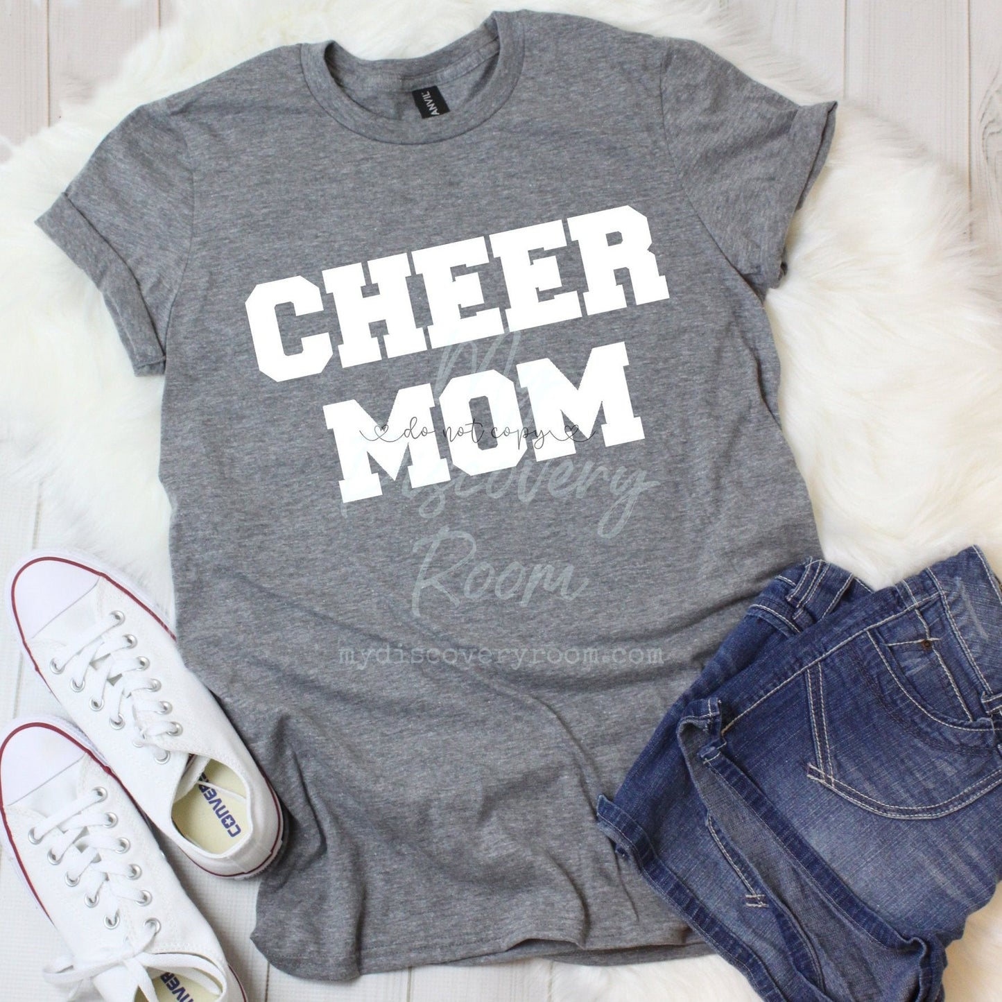 Cheer Mom Graphic Tee - MyDiscoveryRoom