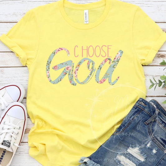 Choose God Graphic Tee - MyDiscoveryRoom