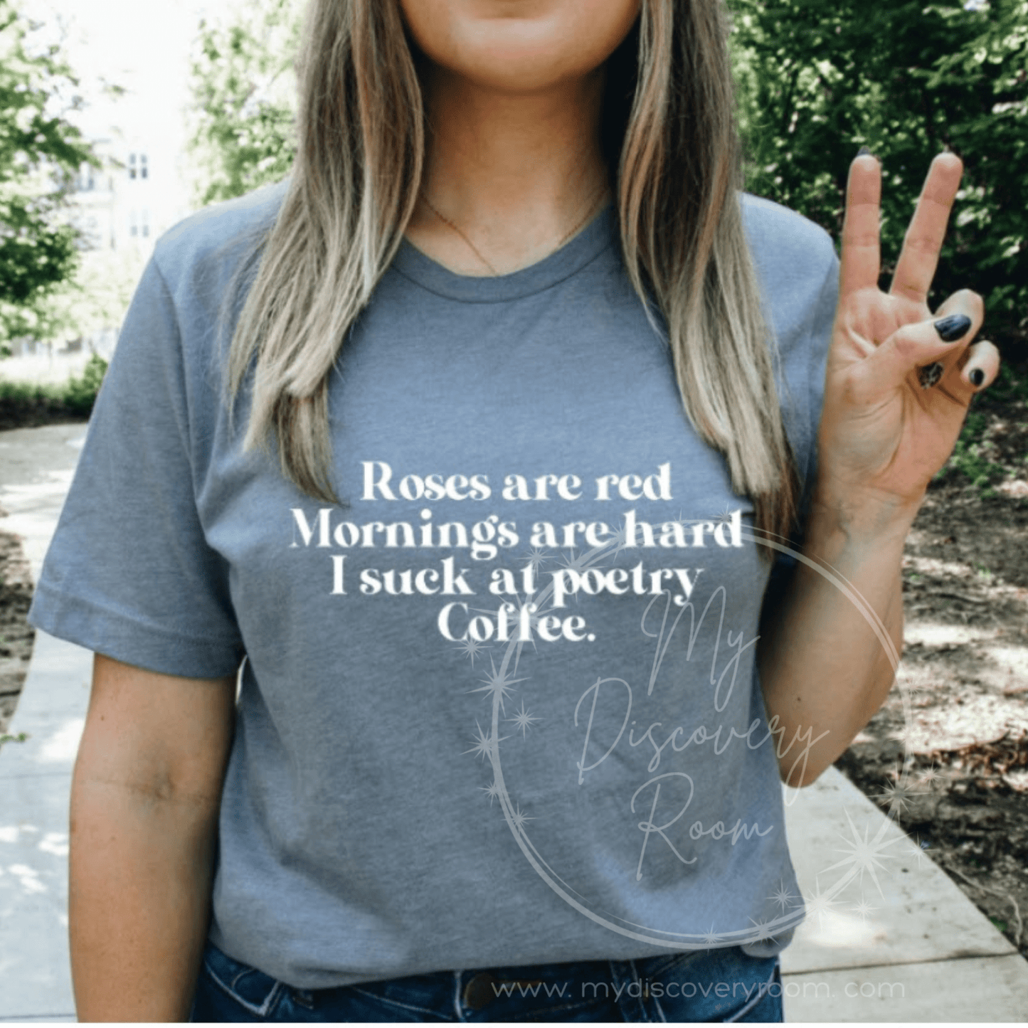 Coffee Poetry Graphic Tee - MyDiscoveryRoom