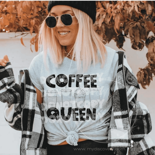 Coffee Queen Graphic Tee - MyDiscoveryRoom