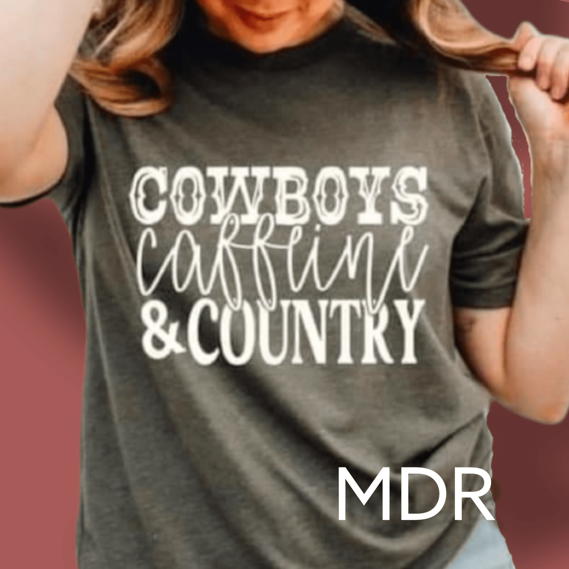 Cowboys, Caffeine, & Country Graphic Tee - MyDiscoveryRoom