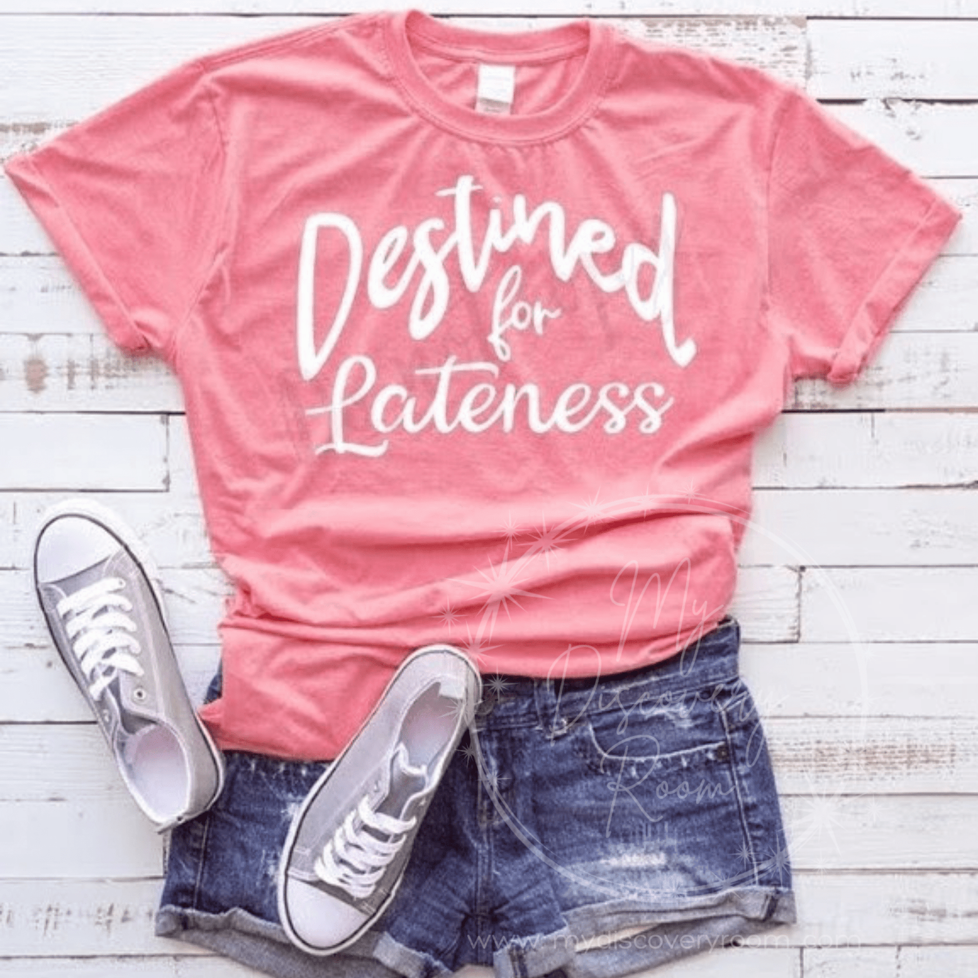 Destined For Lateness Graphic Tee - MyDiscoveryRoom