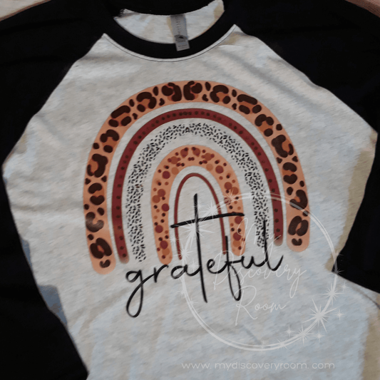 Grateful Rainbow Graphic Tee - MyDiscoveryRoom