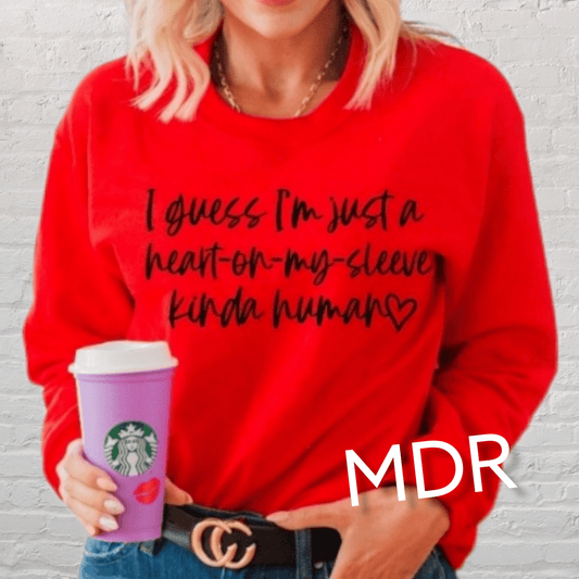 Heart on My Sleeve Graphic Tee - MyDiscoveryRoom
