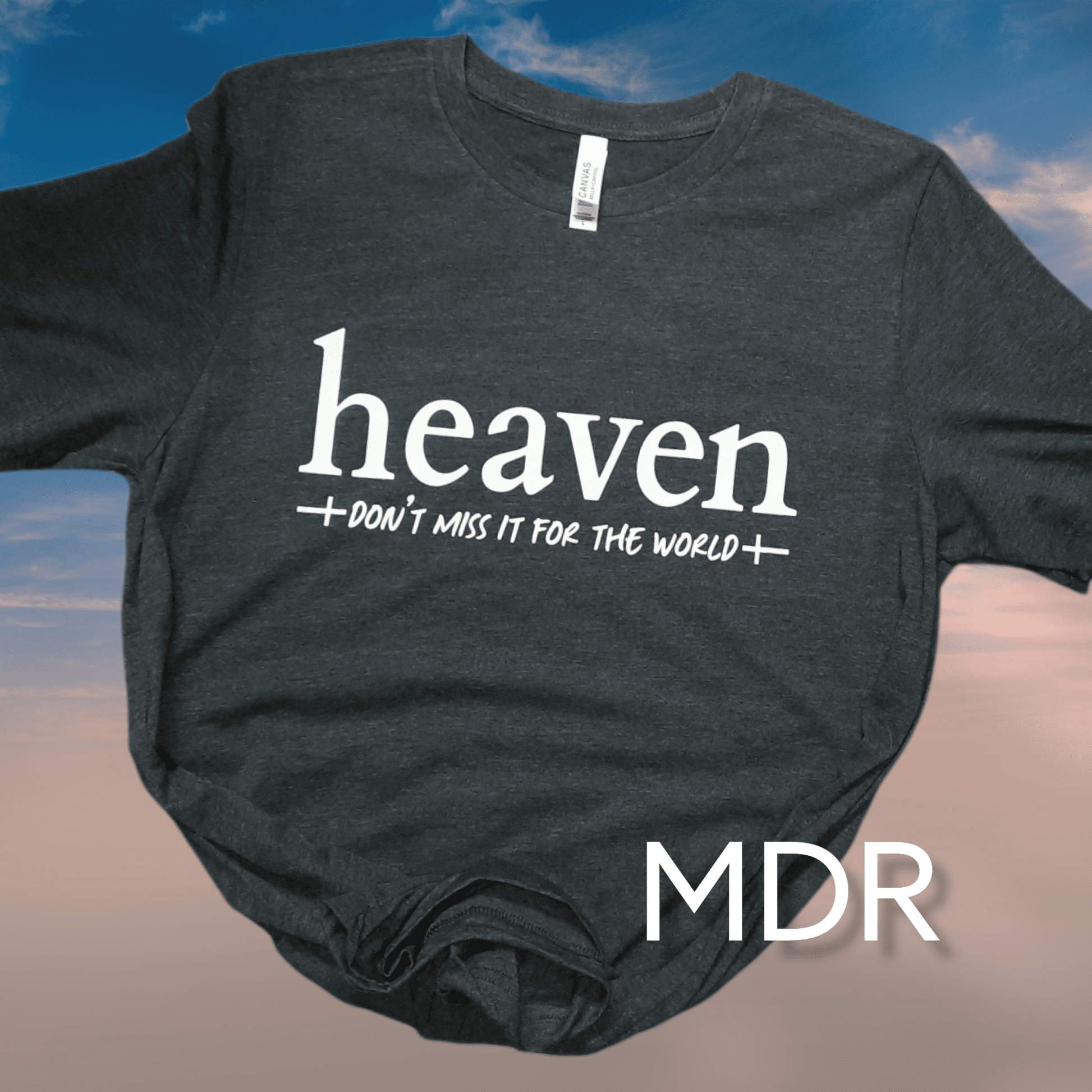 Heaven Don't Miss It For The World Graphic Tee - MyDiscoveryRoom
