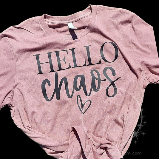 Hello Chaos Graphic Tee - MyDiscoveryRoom