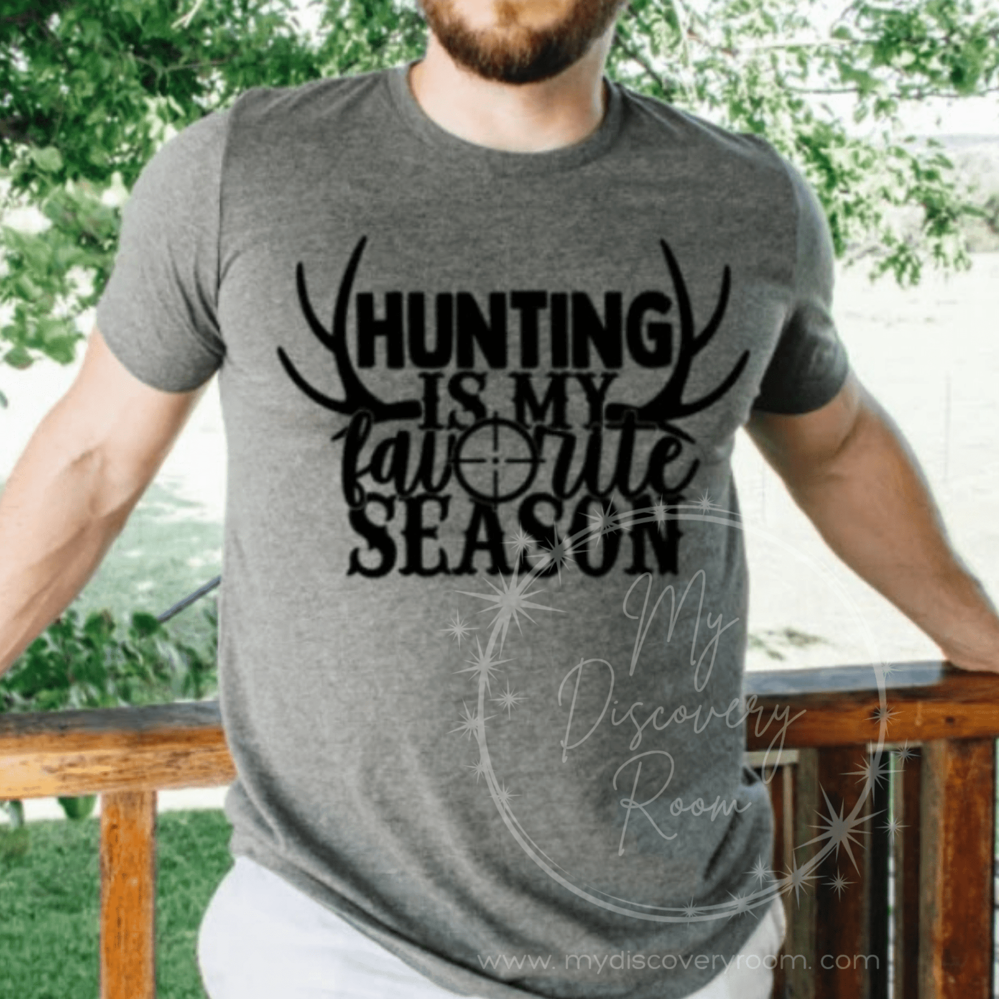 Hunting Is My Favorite Season Graphic Tee - MyDiscoveryRoom