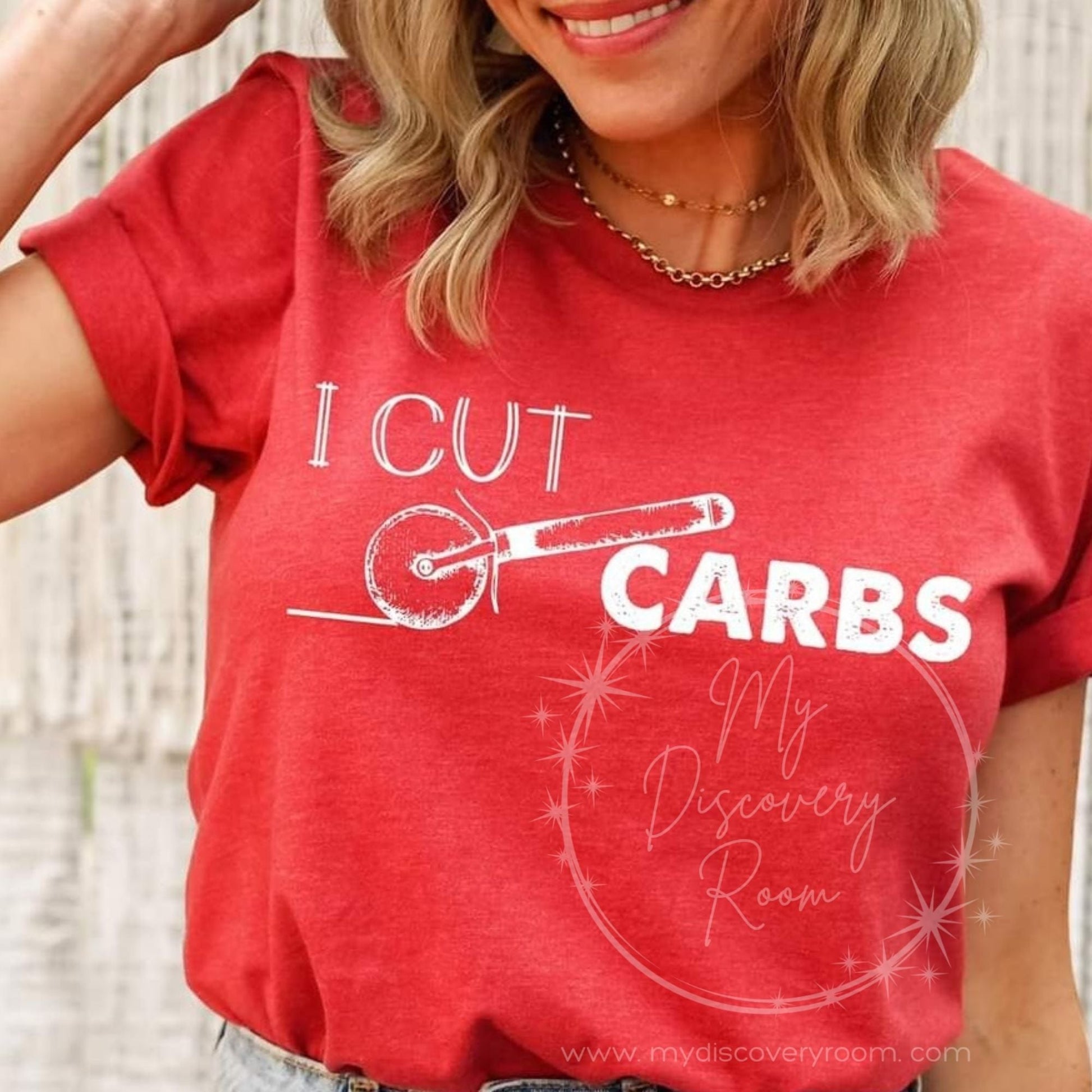 I Cut Carbs Graphic Tee - MyDiscoveryRoom