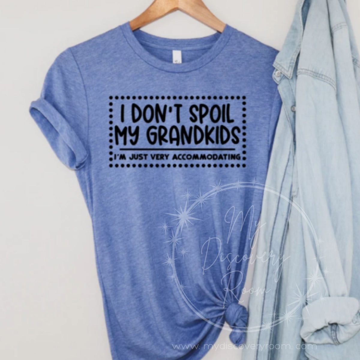 I Don't Spoil My Grandkids, I'm Just Very Accommodating Graphic Tee - MyDiscoveryRoom