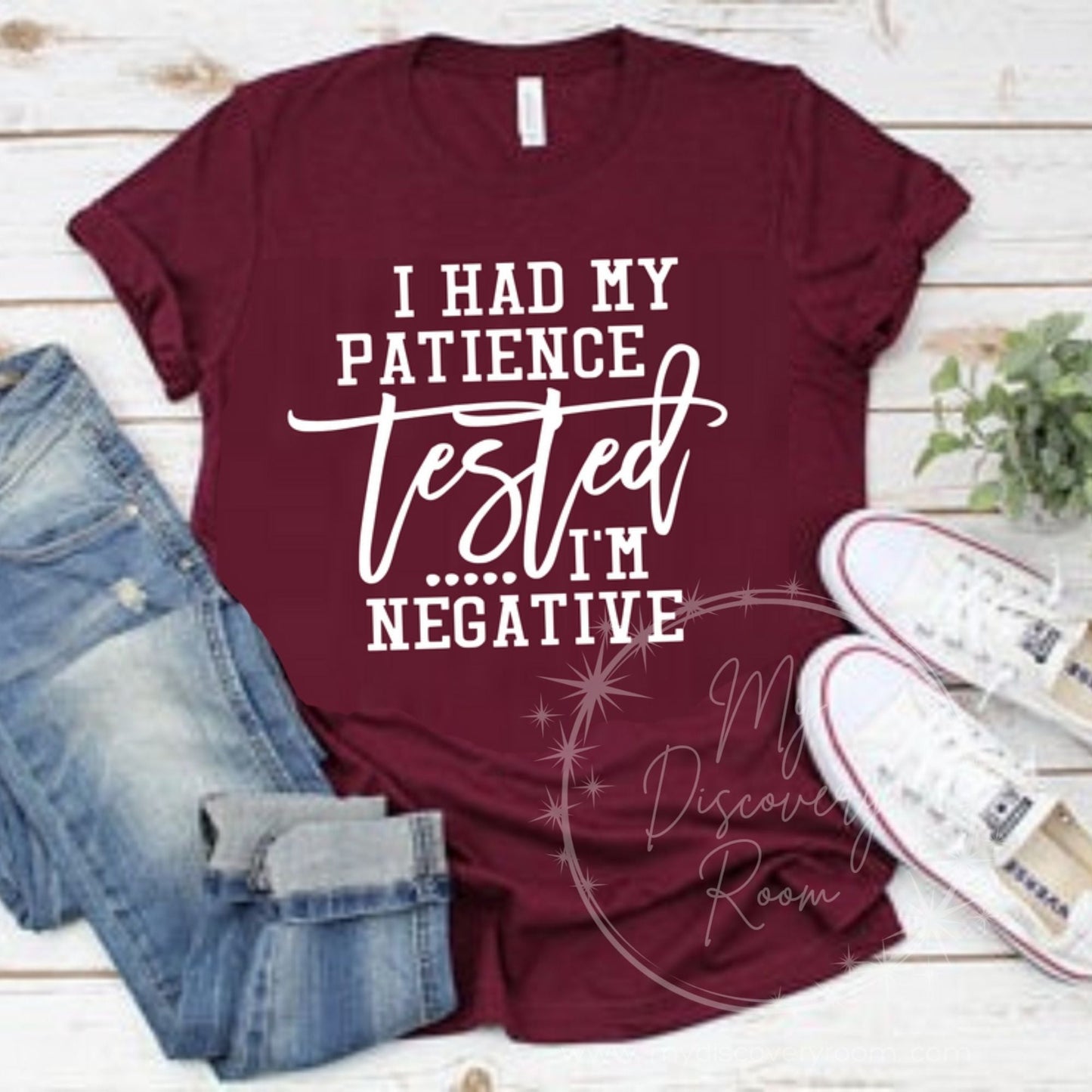 I Had My Patience Tested Graphic Tee - MyDiscoveryRoom
