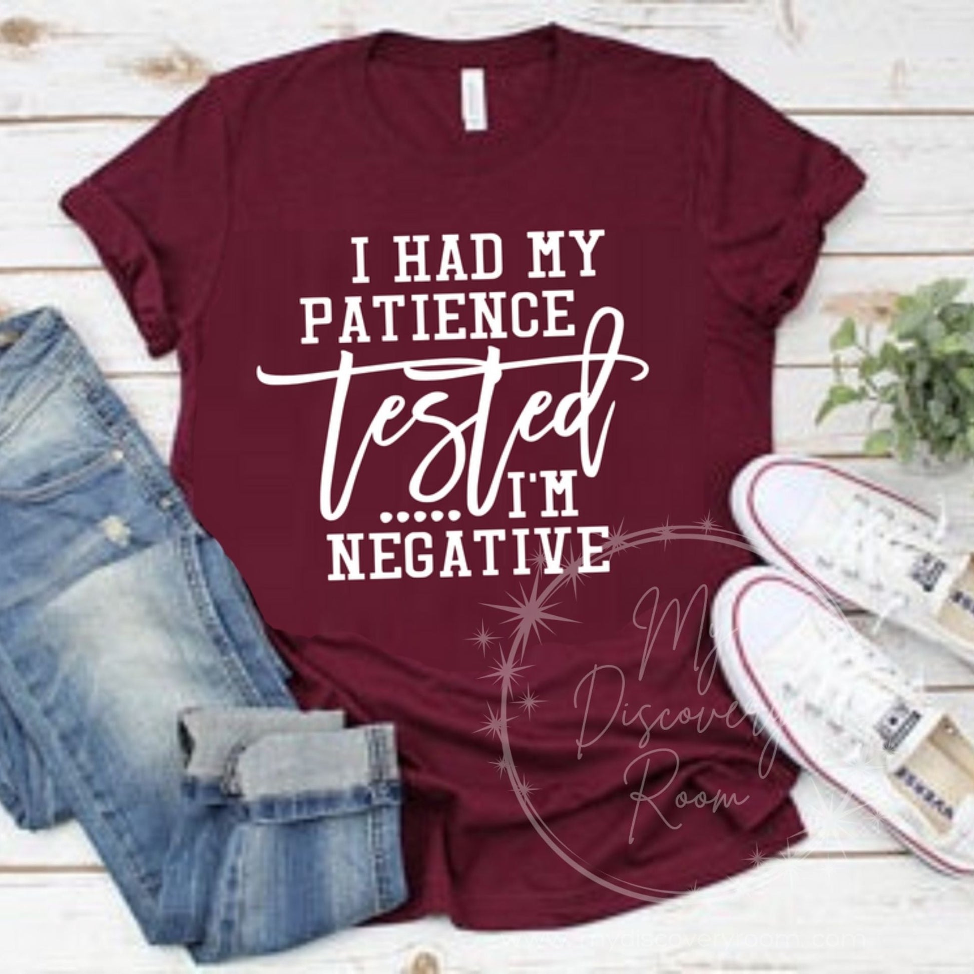 I Had My Patience Tested Graphic Tee - MyDiscoveryRoom