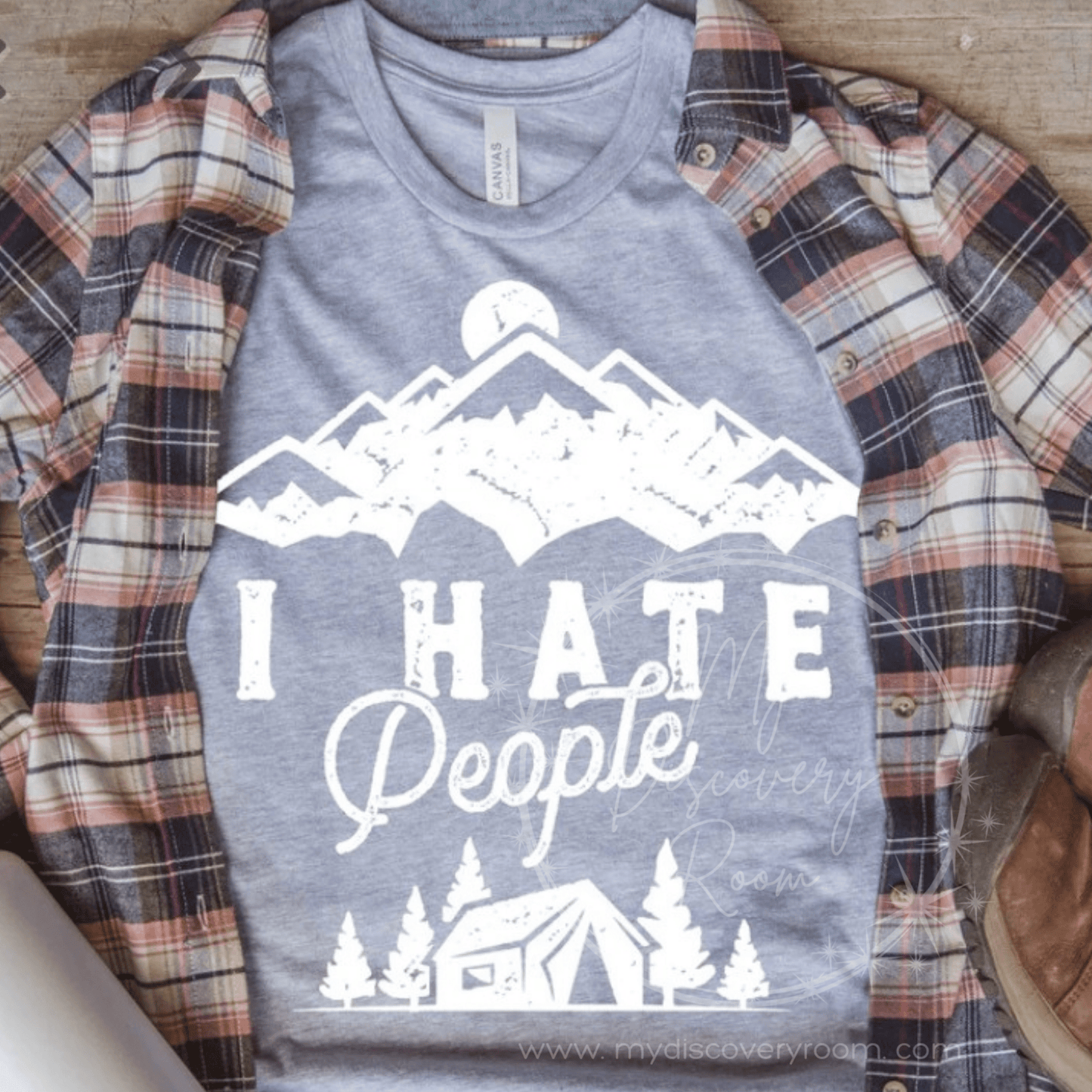 I Hate People Graphic Tee - MyDiscoveryRoom