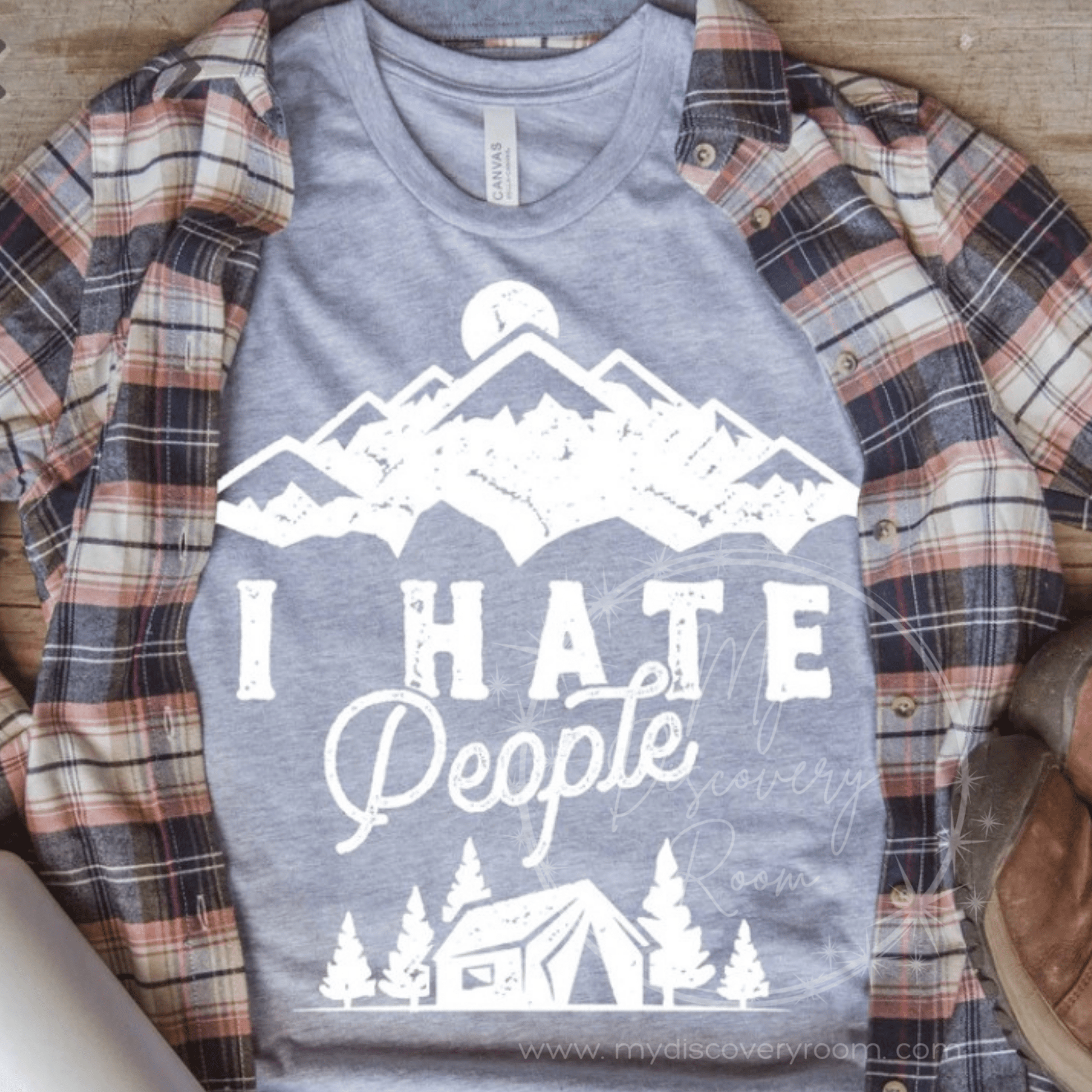 I Hate People Graphic Tee - MyDiscoveryRoom