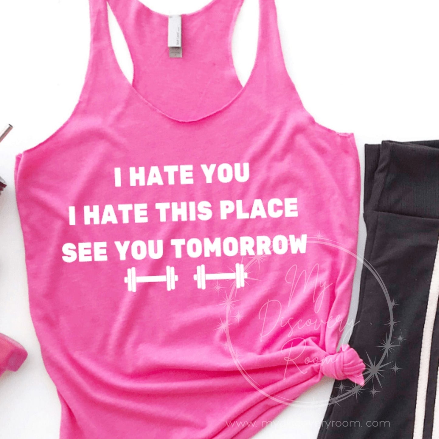 I Hate You I Hate This Place Graphic Tee - MyDiscoveryRoom