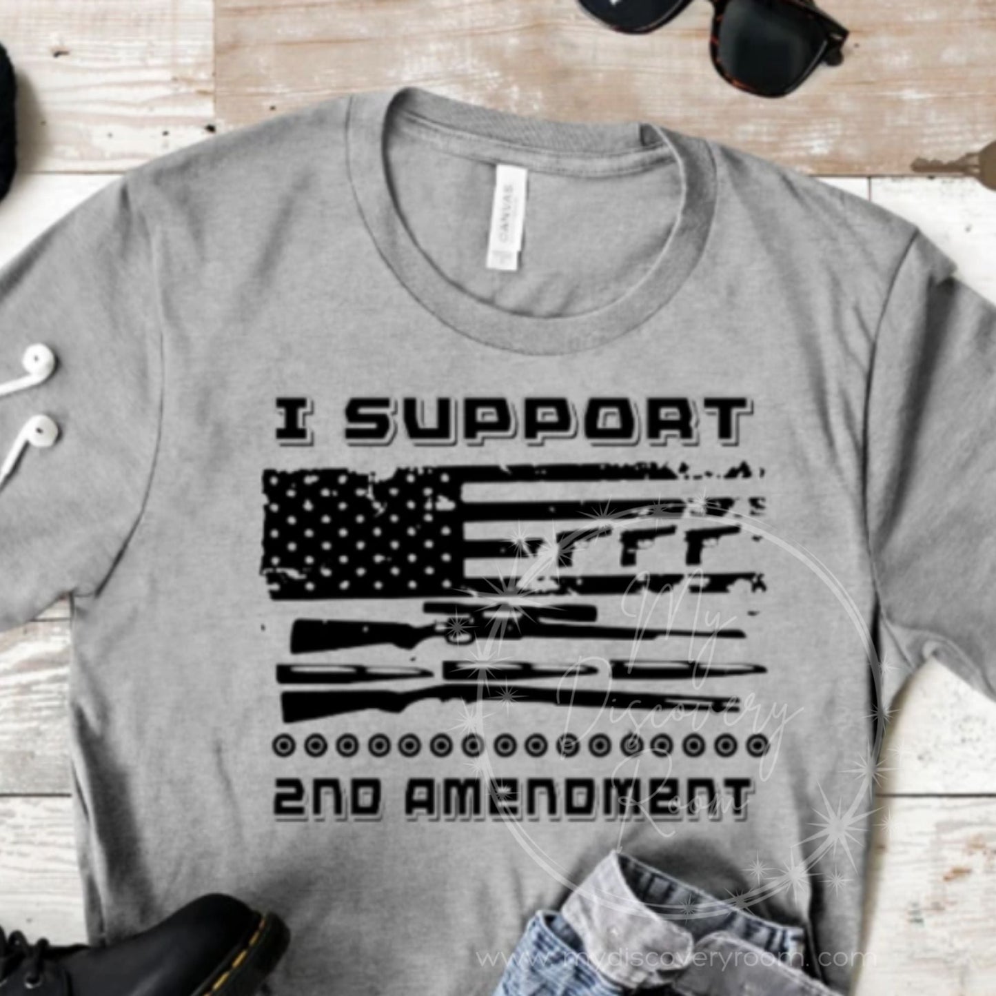 I Support 2nd Amendment Graphic Tee - MyDiscoveryRoom