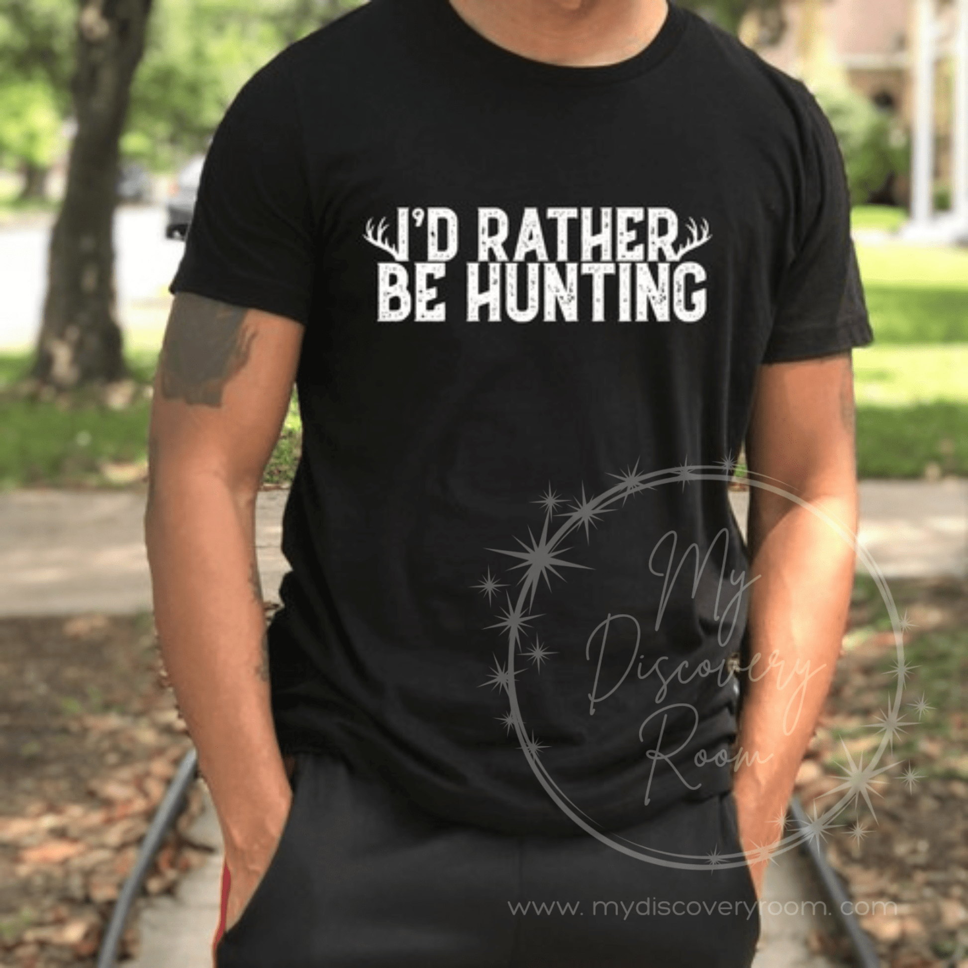 I'd Rather Be Hunting Graphic Tee - MyDiscoveryRoom