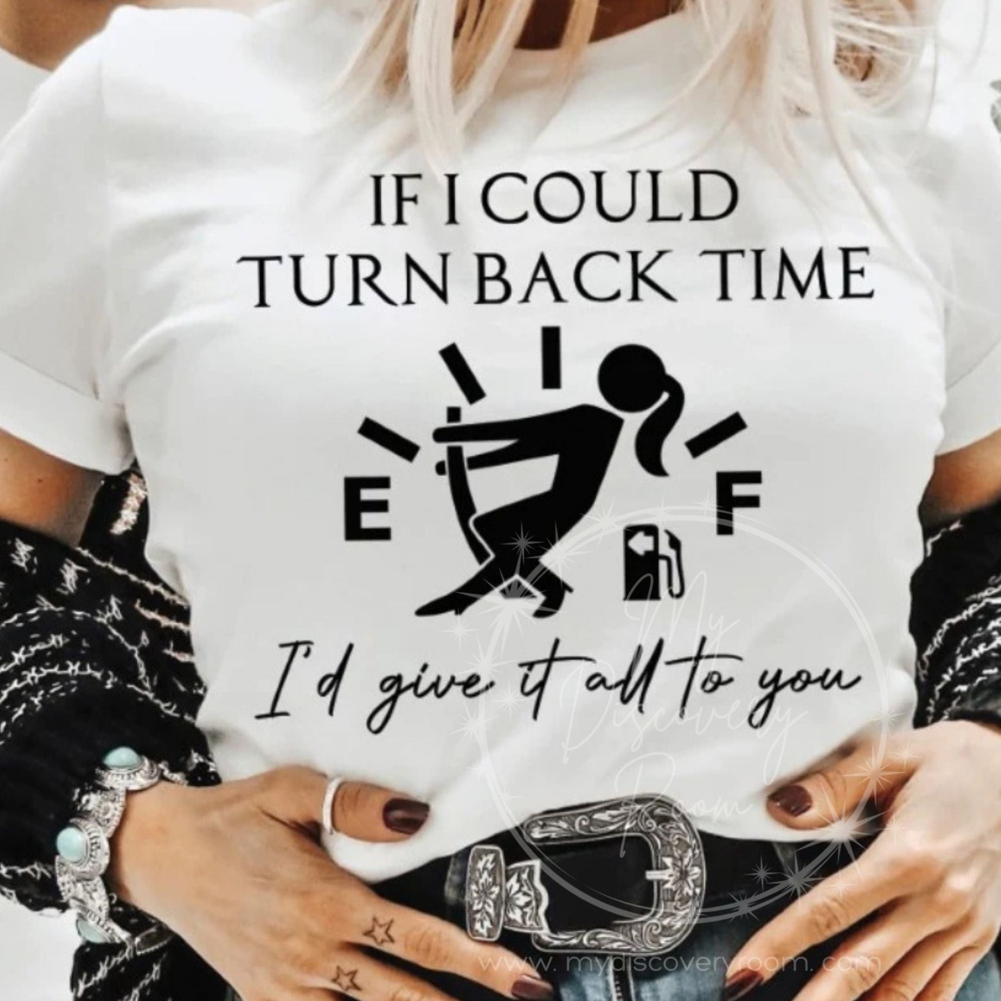 If I Could Turn Back Time Graphic Tee - MyDiscoveryRoom
