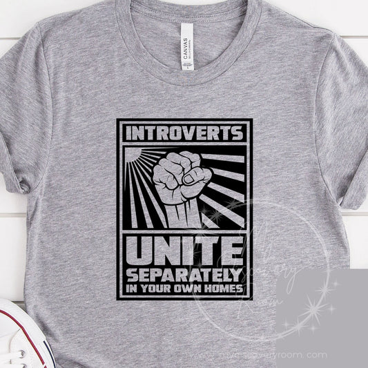 Introverts Unite Graphic Tee - MyDiscoveryRoom