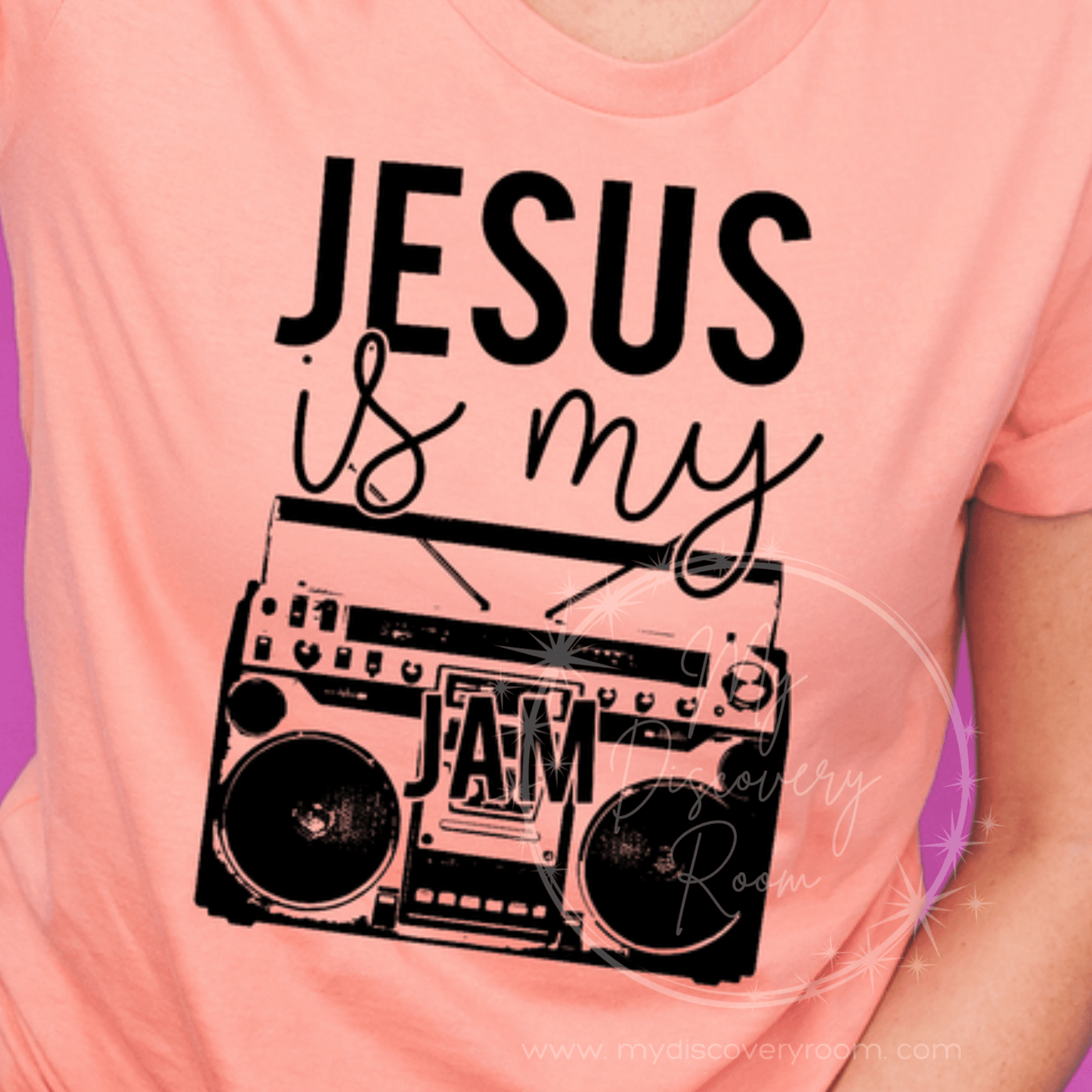 Jesus Is My Jam Graphic Tee - MyDiscoveryRoom