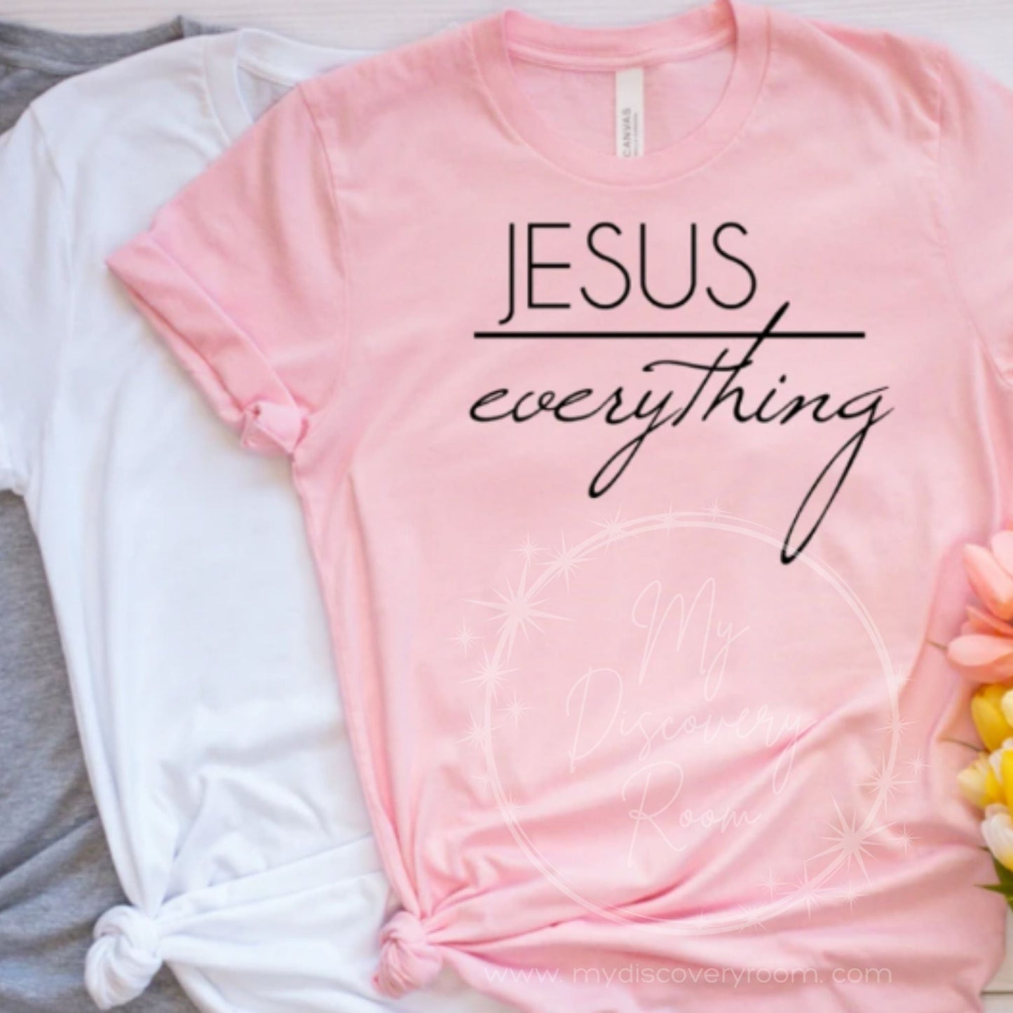 Jesus Over Everything Graphic Tee - MyDiscoveryRoom